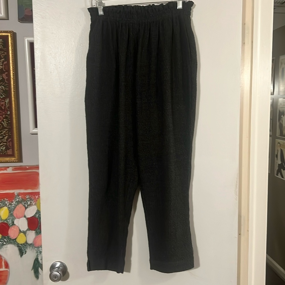 Kedem Sasson dark gray soft pants. Side pockets